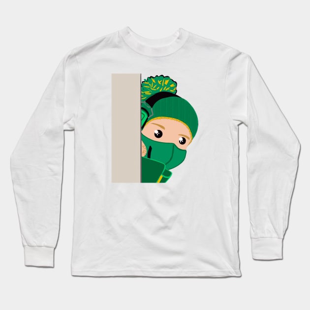 Sebastian Vettel Long Sleeve T-Shirt by cutedrivers